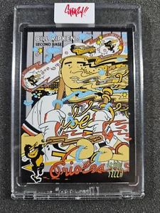 š 2025 Ermsy Billy Ripken FF Error Chase Card Black Dark Edition /20 ESAURITO - Foto 1 di 3