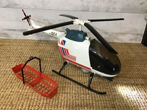 Big Jim Helicopter, weiß mit Scheinwerfer, Hubschrauber Top erhalten siehe Fotos - Bild 1 von 17