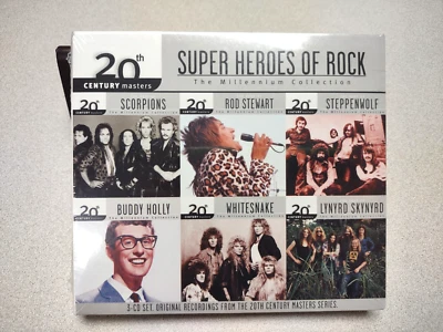 "Super Heroes of Rock 20th Century Masters" Various Artists CDs 2003 Universal - Image 1 of 2