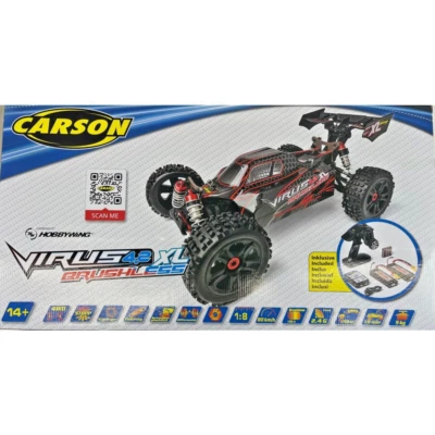 Carson 500409080 - 1:8 Virus 4.2 XL Brushless RTR   Neuware - Bild 1 von 2