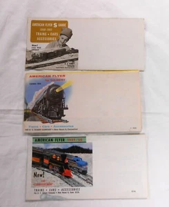 3 American Flyer Catalog Folders for 1958-59-60 - Picture 1 of 2
