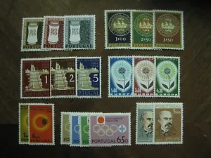 Portugal Mi No. 954-973, Vintage 1964 Complete Mint g32) - Picture 1 of 1