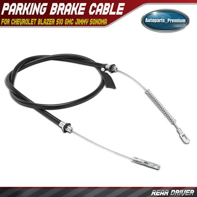 Rear Left Driver Parking Brake Cable for Chevrolet Blazer S10 GMC Jimmy Sonoma - Image 1 of 4