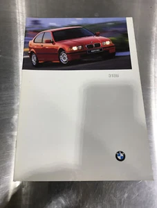 1997 BMW 318ti PRODUCT MARKETING SALES BROCHURE LARGE COLOR CATALOG E36 M44 - Bild 1 von 5