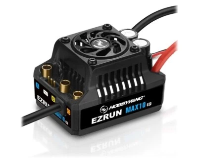 Hobbywing Ezrun MAX10 G2 140A Esc Brushless Sensored 2-4S Lipo Bec 5A Modell - Bild 1 von 4