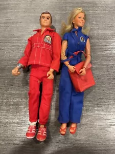 Action figure The Six Million Dollar Man & The Bionic Woman usate così come sono - Foto 1 di 12