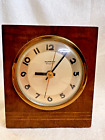 Antique Art Deco 1930s Hammond Wood Synchronous Electric Clock~ Working