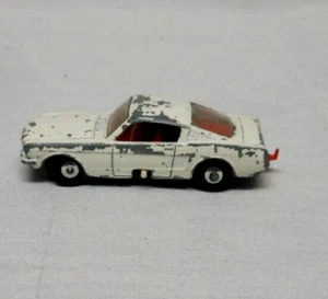 VINTAGE MATCHBOX SERIES NO. 6 FORD MUSTANG FASTBACK - LESNEY - 1966 - FAIR COND - Picture 1 of 6