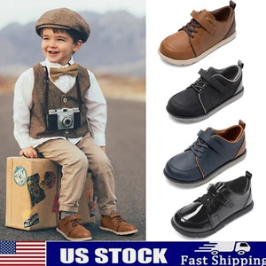 DREAM PAIRS Boys Dress Shoes Sneaker Dress Shoes Formal School Comfortable - Picture 1 of 33