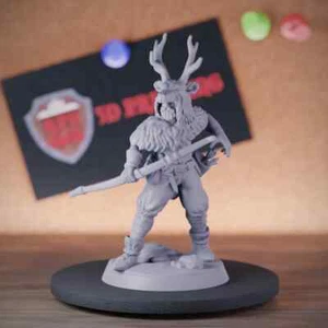 Scout Miniatur Dungeons and Dragons Mini DnD 5e TTRPG Pathfinder - Bild 1 von 8