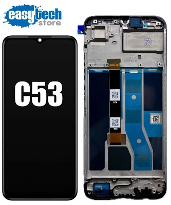 Oppo Realme C53 RMX3760 RMX3762 FRAME Display Touch Schermo LCD Pari Originale