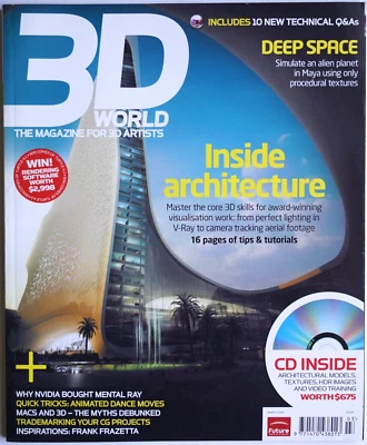Vintage 3D World Magazine - March 2008 - Computer Graphics - Image 1 of 2