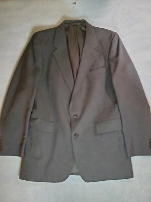 Винтажный Levi Strauss сделано в США коричневый деловой костюм мужской 42L 2 изделия костюм - Изображение 1 из 4