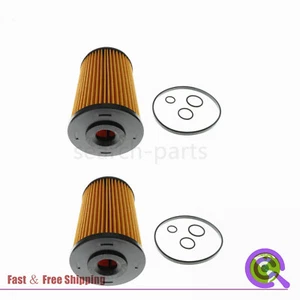 2 Pcs Fuel Filter Element Kit For 2010-2015 Isuzu NPR NQR NPR-HD 4HK1 5.2L - Picture 1 of 6