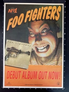FOO FIGHTERS - DEBUT ALBUM 1995 15X11"' Poster Size Advert L389 - Picture 1 of 1