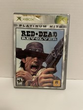 Red Dead Revolver Microsoft Xbox Platinum Hits Video Game With Manual