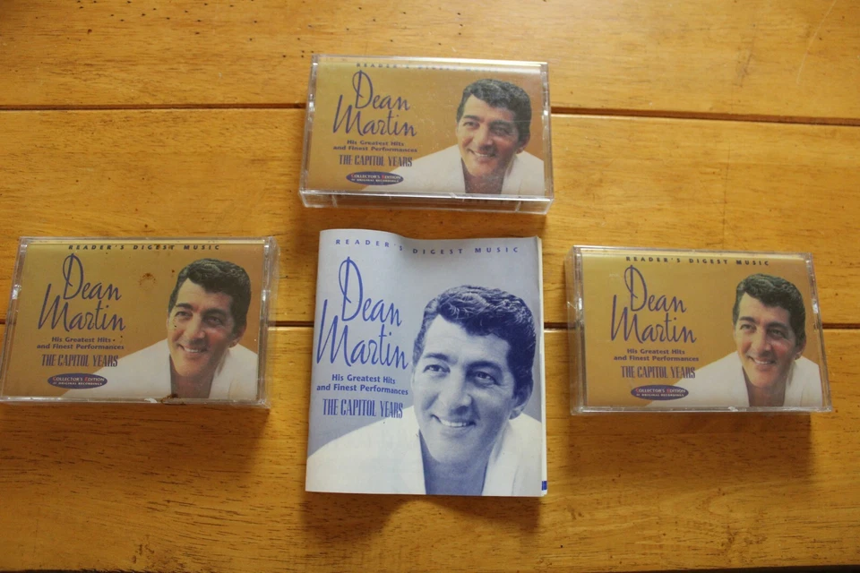 READERS DIGEST DEAN MARTIN THE CAPITOL YEARS CASSETTE LOT [NEW SEALED] RARE - Image 1 of 4