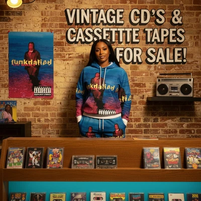 •DA BRAT - FUNKDAFIED• ~1994 OG PRESSING~ (CASSETTE TAPE) - Image 1 of 4