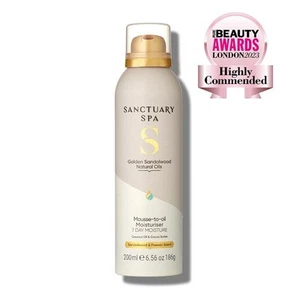 Sanctuary Spa GOLDEN SANDALWOOD Natural Oils Mousse To Oil Moisturiser 200 Ml - Picture 1 of 1