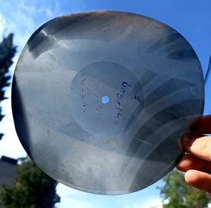 USSR GEORGIAN X-RAY ROENTGEN bones RECORD UNIQUE ITEM AUTHENTIC unknown folk - Picture 1 of 3