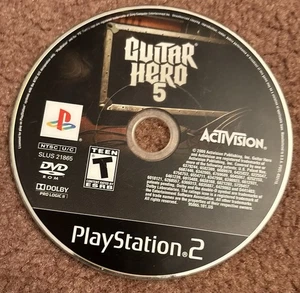 Guitar Hero 5 - Sony Playstation 2 makellos getestet nur Original Disc - Bild 1 von 1