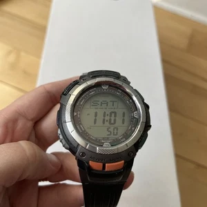 CASIO SPORT PATHFINDER 2894 PAG-80 Solar, Triple Sensor Compass, Thermometer - Picture 1 of 10