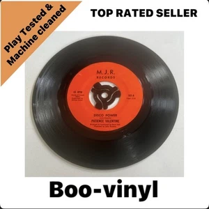 Patience Valentine - Disco Power 7” Funk Soul Disco Vinyl Record EX / M - Imagen 1 de 6