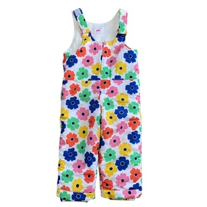 NWOT The Children's Place Sleeveless Floral Jumpsuit Girls Size 3T - Picture 1 of 6