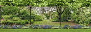 Park Landscape - Panorama XXL Printed Privacy Strips Fence - Picture 1 of 3
