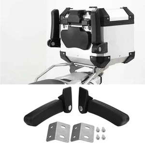 Universal Folding Top Box Arm Rest Alloy Motorcycle Rear Folding Top Case - Picture 1 of 6