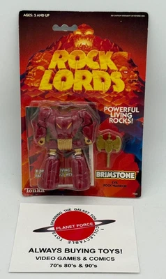 1986 Brimstone MOC Vintage Rock Lords Tonka Figure NEW - Image 1 of 2