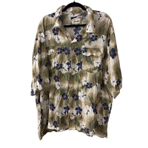 Camisa a Presión Wrangler Para Hombre Coco Vaquero Hibisco Manga Corta Perla Talla XXL - Imagen 1 de 6