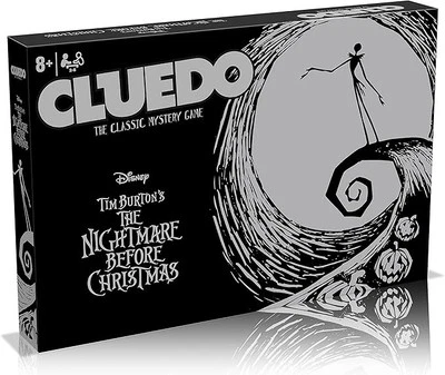 OFFICIAL NIGHTMARE BEFORE CHRISTMAS CLUEDO TRADITIONAL FAMILY BOARD GAME - Image 1 of 4