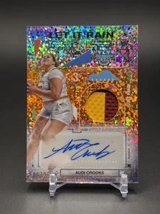 2024-25 Bowman U Best Audi Crooks Let It Rain Patch Auto LRRA-AC /25 Orange ISU - Picture 1 of 2