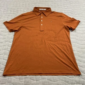 Camisa Polo Criquet Para Hombre Extra Grande Marrón Calce Ajustado Golf Informal Hecha en Perú - Imagen 1 de 10