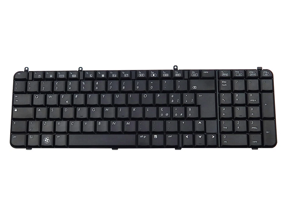 GENUINE HP PAVILION DV9000 SERIES LAPTOP ITALIAN KEYBOARD BLACK AEAT5I00010 - Image 1 of 2