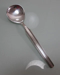 Sahnelöffel Apart Goschwa Rillenmuster 100er versilbert  (VR) - Picture 1 of 2