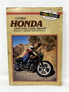 Clymer Honda M341 Physical Service Repair Handbook CB750 Sohc Fours 1969-1970 - Picture 1 of 14
