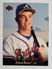 1995 Upper Deck Chipper Jones #293 Atlanta Braves