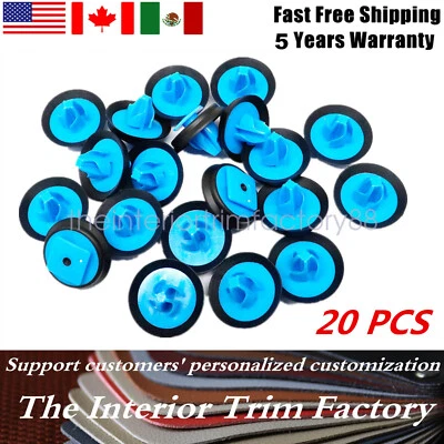 20x Flare Molding Retaining Clip for 2015 2016 2017 2018 2019 2020 Jeep Renegade — 第 1/4 张图片