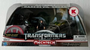 2010 Transformers DOTM Human Alliance BUMBLEBEE & BACKFIRE-DAREDEVIL SQUAD Kmart - Picture 1 of 6