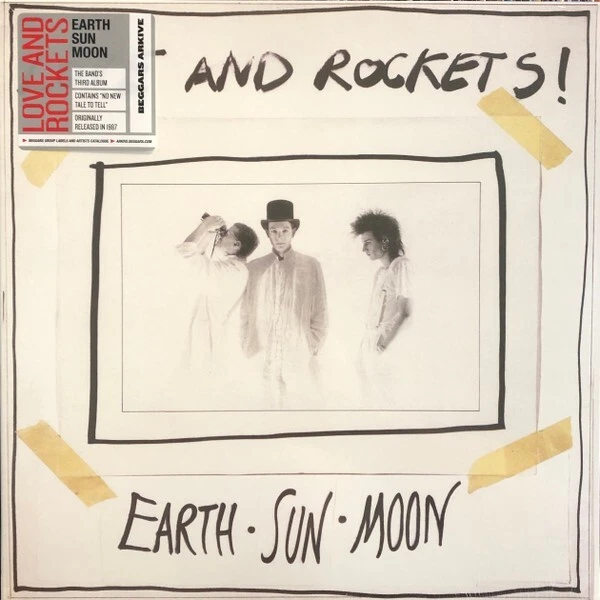 Love And Rockets ‎– Earth Sun Moon LP Vinyl Album - SEALED NEW RECORD - Bauhaus - Image 1 of 1