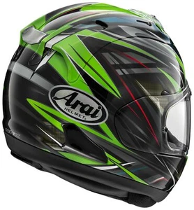 Arai Full face helmet RX-7X Corsair-X RX-7V RADICAL round oval GREEN Size 59-60 - Picture 1 of 1
