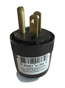 Legrand-Pass & Seymour 5276BKCC15 Straight Blade Plug 15-Amp 125V - Bild 1 von 3