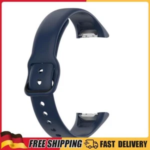 Silikon-Sportuhrenarmband für Galaxy Fit SM-R370 (Mitternachtsblau) - Photo 1/4