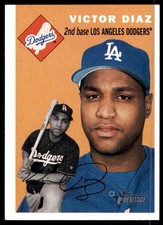 2003 Mint - Topps Heritage --- Victor Diaz Los Angeles Dodgers #220