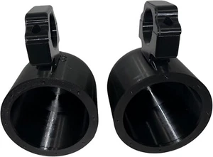 8" Pair of Wakeboard Tower Speaker Enclosures 8 inch 8" For Boat/Marine ATV Golf - Picture 1 of 8