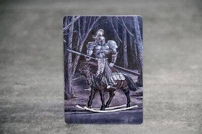 Hypnotic Wooden Horse Specter | Satirical Altered Art MTG - Image 1 of 4