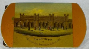 ESTUBWASSER GAFAS ESTUCHE BASEL FRANCO FEDERAL 1844 2 VISTAS EXCELENTE - Imagen 1 de 11