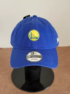 Cappello uomo Golden State Warriors New Era Royal On-Court 29TWENTY nuovo con etichette XL aderente - Foto 1 di 6